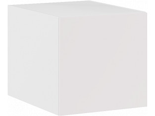 Коллекция Римини Шкаф Антресоль ПРАВАЯ (600) Белый/Софт Милк (Набор)